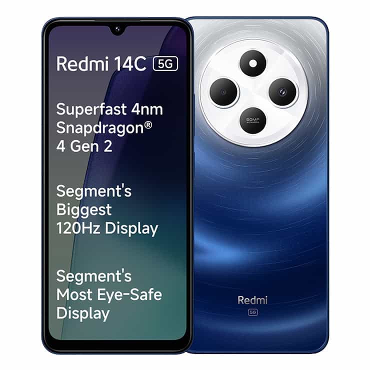 گوشی شیائومی ردمی 14C 5G ظرفیت 128GB رم 6GB