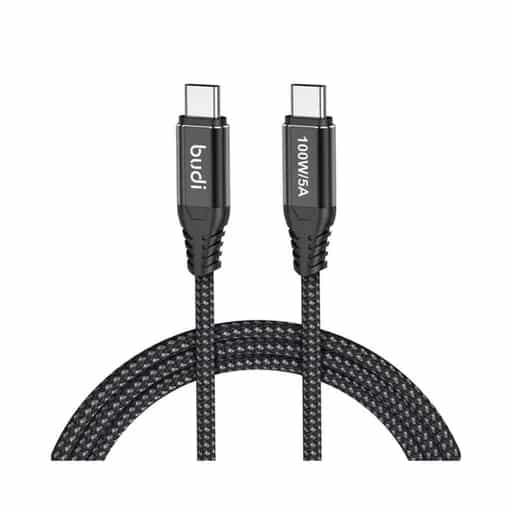 کابل شارژ کنفی USB-C به USB-C بودی مدل DC220TT15B