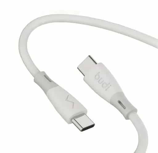 کابل شارژ سیلیکونی USB-C به USB-C بودی مدل DC202TT12W