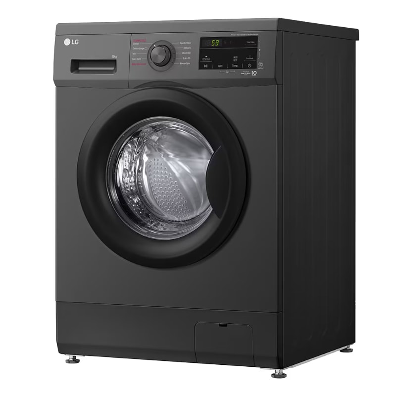 ماشین لباسشویی 8 کیلوگرم ال جی مدل F4J3TYG6J-5