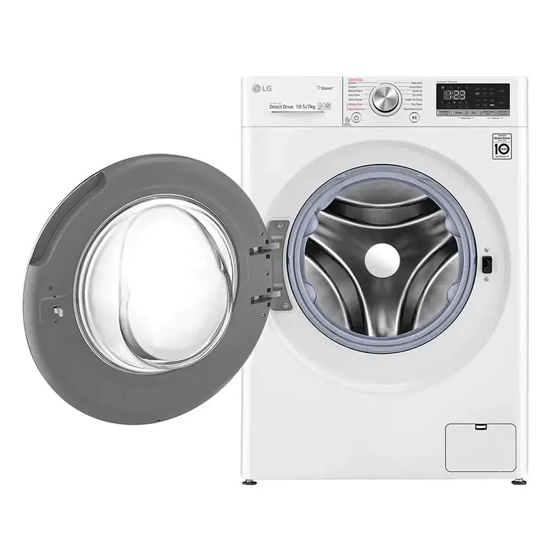 ماشین لباسشویی 10.5 کیلوگرم ال جی مدل F4V5RGP0W-2
