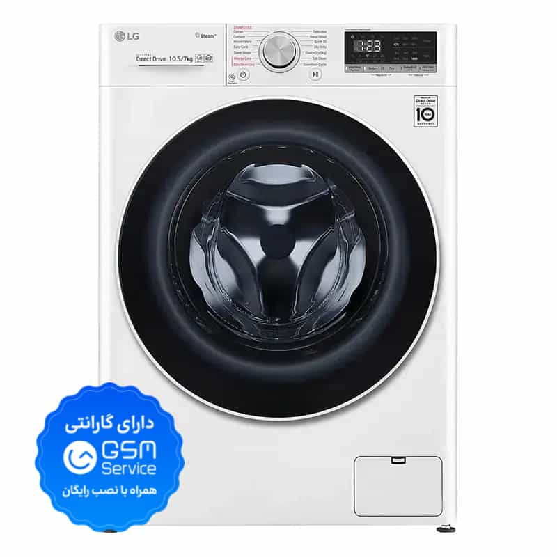 ماشین لباسشویی 10.5 کیلوگرم ال جی مدل F4V5RGP0W