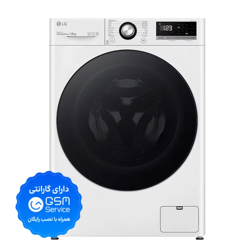 ماشین لباسشویی 10 کیلوگرم ال جی مدل F4Y3RYGYWV-0