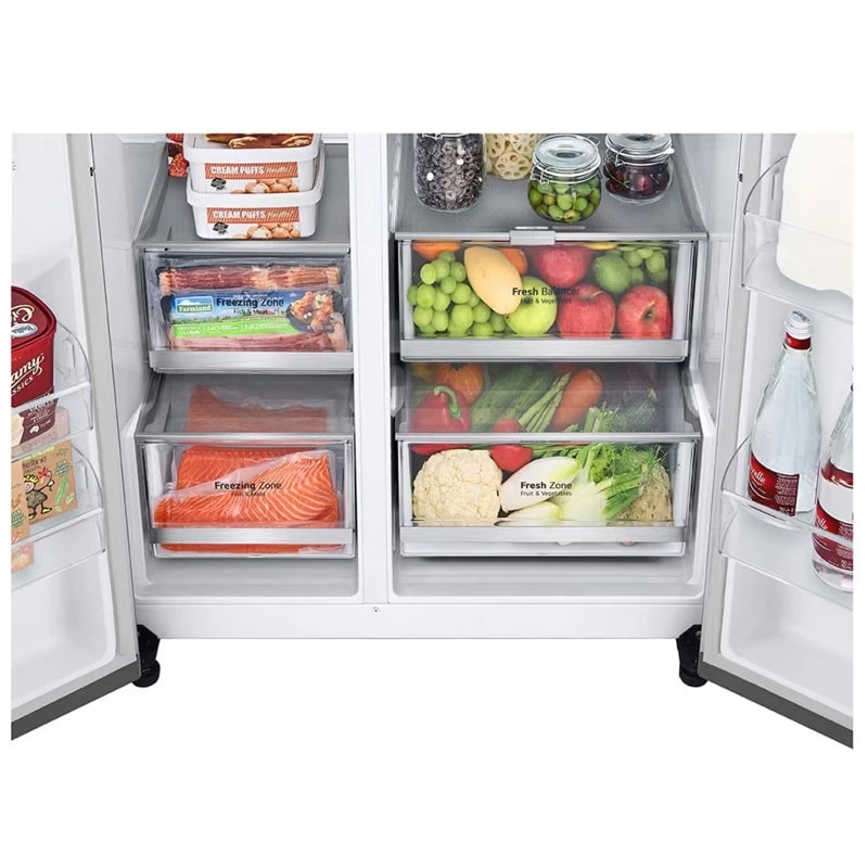 یخچال فریزر ساید بای ساید 34 فوت ال جی مدل X348CSFS-5