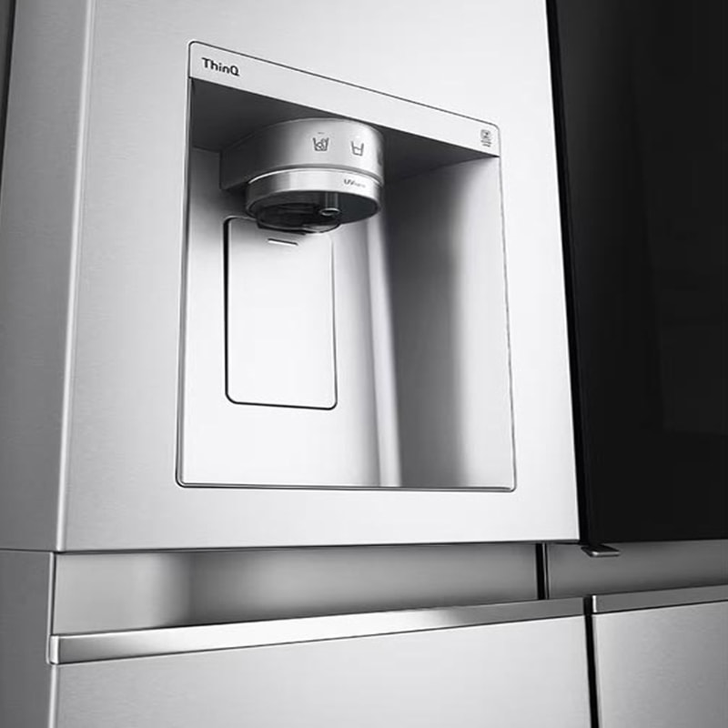 یخچال فریزر ساید بای ساید 28 فوت ال جی مدل X267CSHW-3