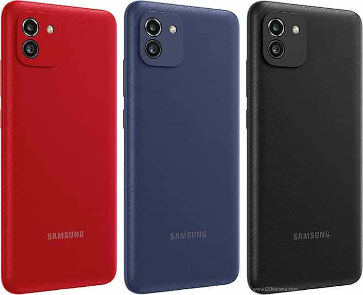 سامسونگ گلکسی ای 03 ظرفیت 64GB رم 4GB