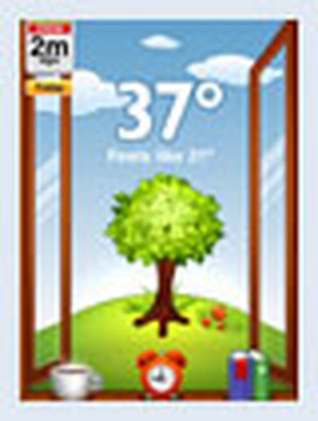 Outside؛ گزارشگر آیفونی شرایط آب و هوا