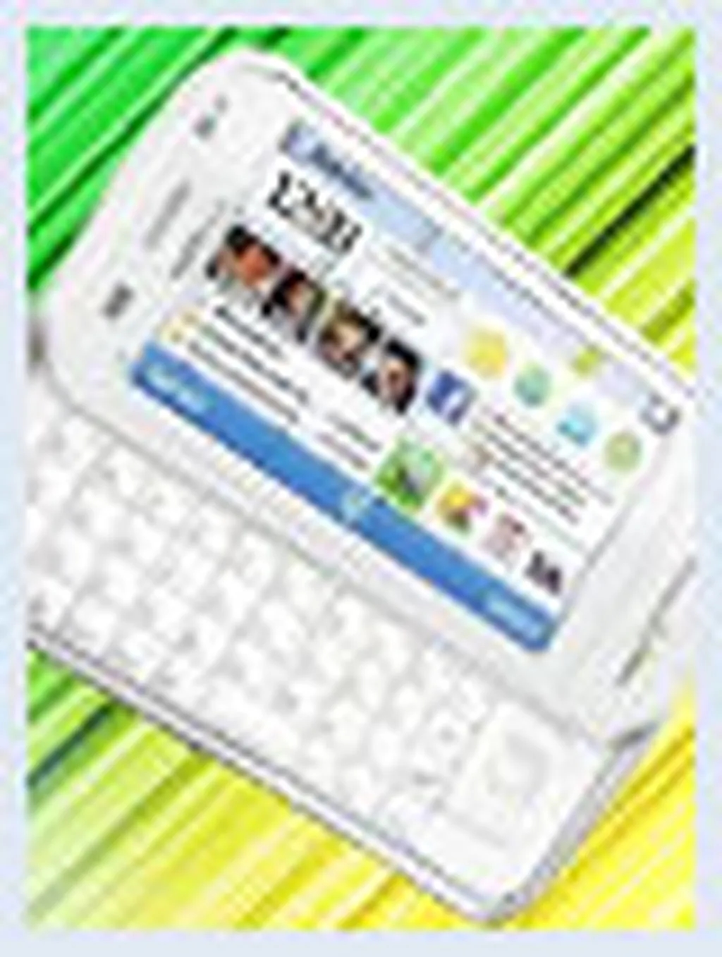 C6؛ کشوییQWERTY سری C نوکیا