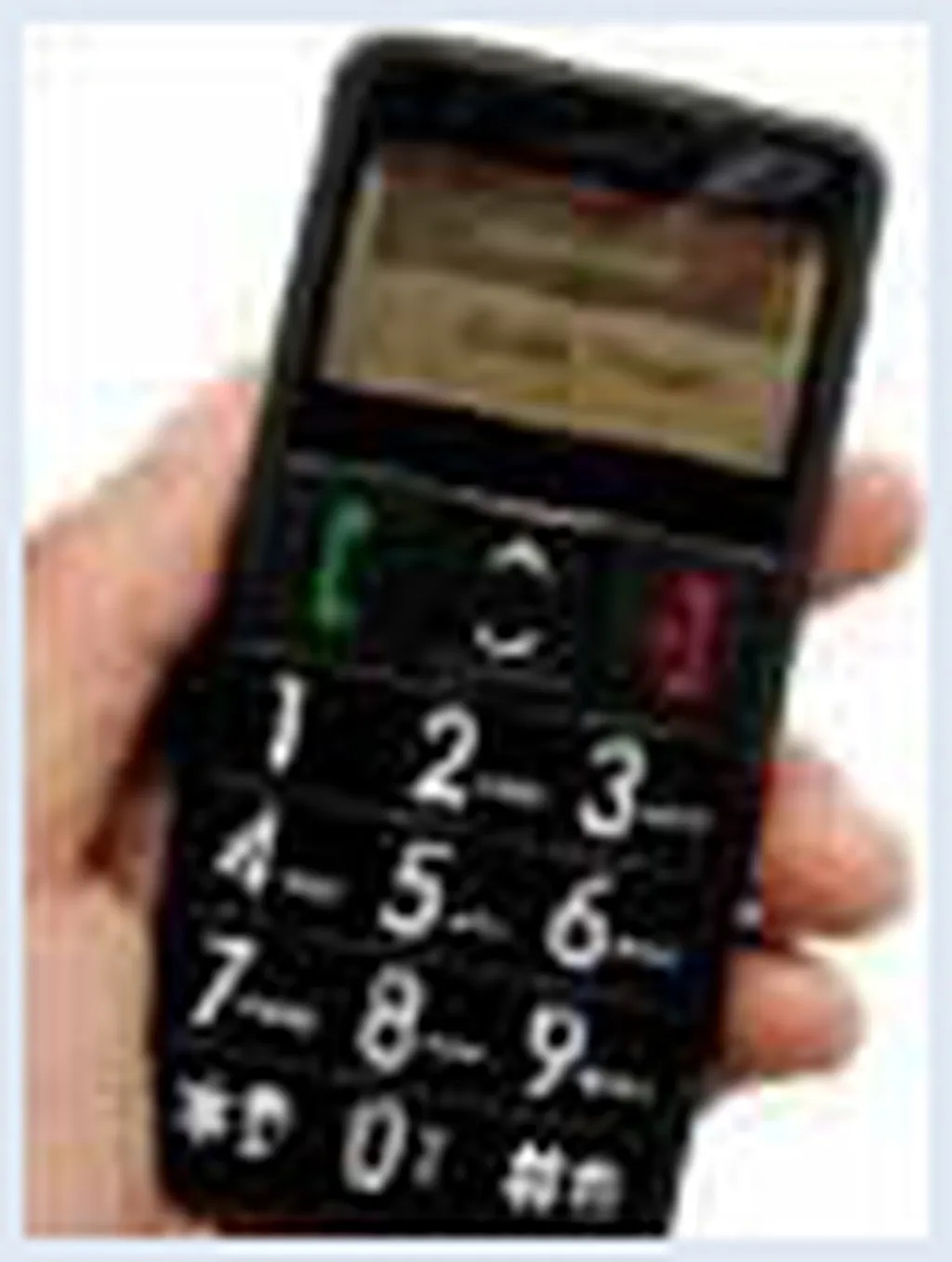 Blind Embossed،گوشی دیگری برای نابینایان