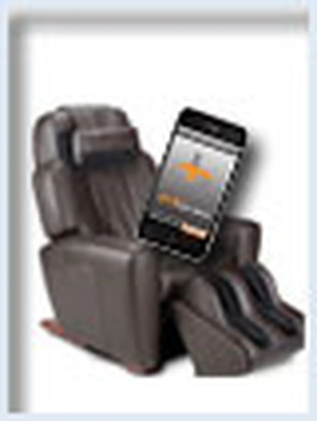 رفع خستگی با ترکیب صندلیِ ماساژ، نرمافزار و آیفون