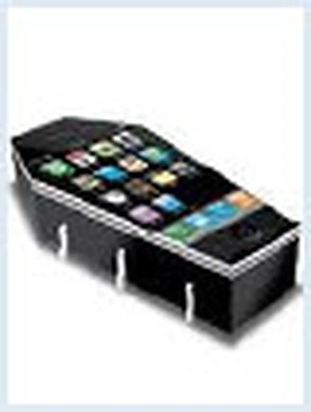 کارکنان مایکروسافت در مراسم تدفین آیفون و بلکبری