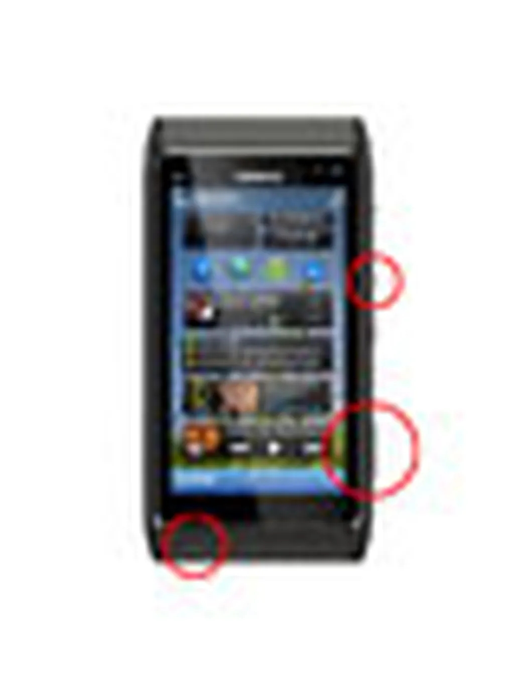 نقص فني در نوکیا N8