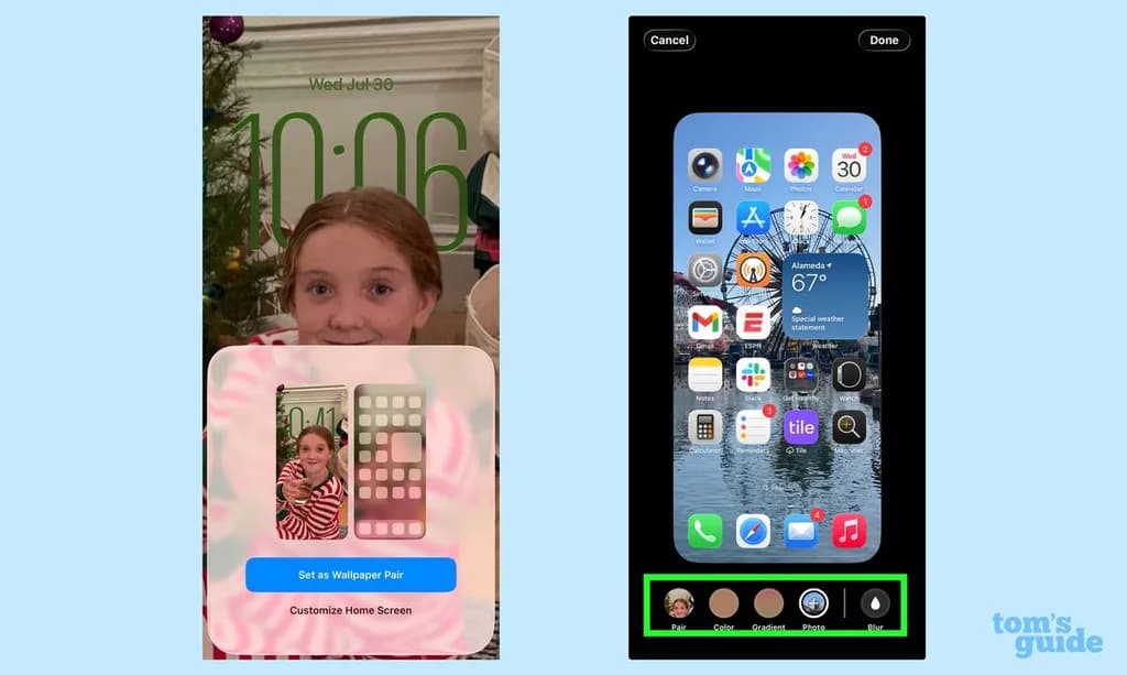 تکمیل فرآیند: هماهنگسازی صفحه اصلی