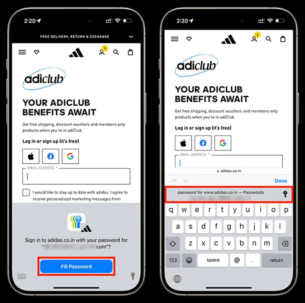 راهنمای کار با اپلیکیشن Passwords اپل روی آیفون
