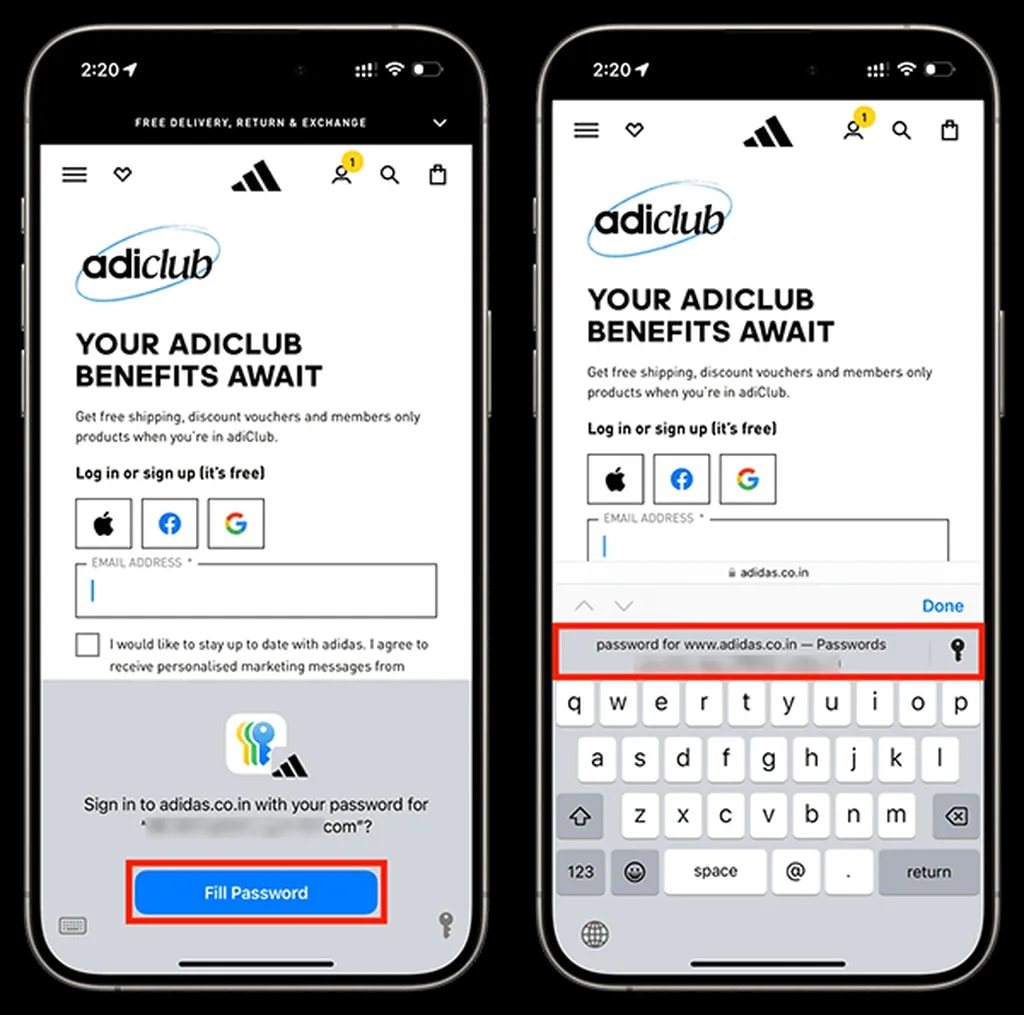 راهنمای کار با اپلیکیشن Passwords اپل روی آیفون