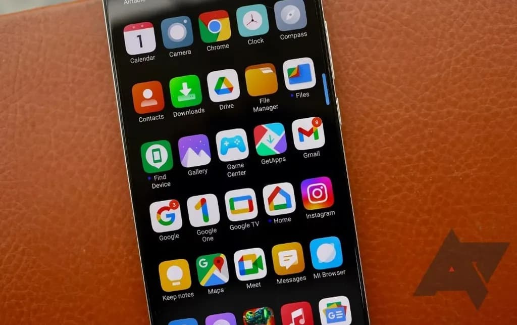 مرتب کردن کشوی برنامهها در اندروید