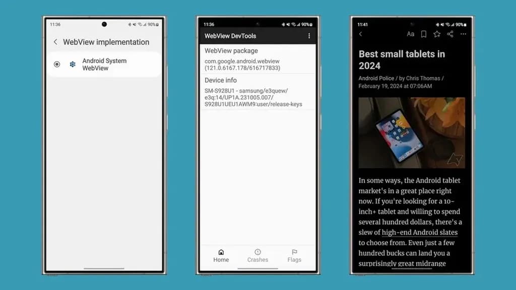 WebView و بهبود چشمگیر در تجربه وبگردی برنامهها