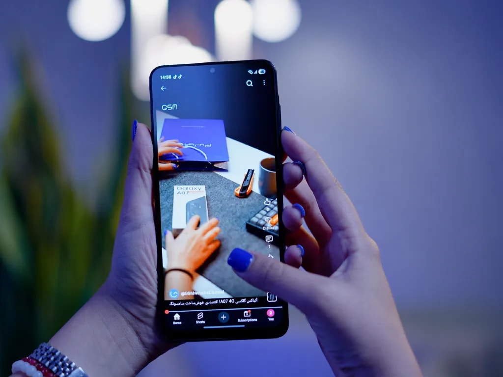 پنل جلویی گوشی گلکسی A07