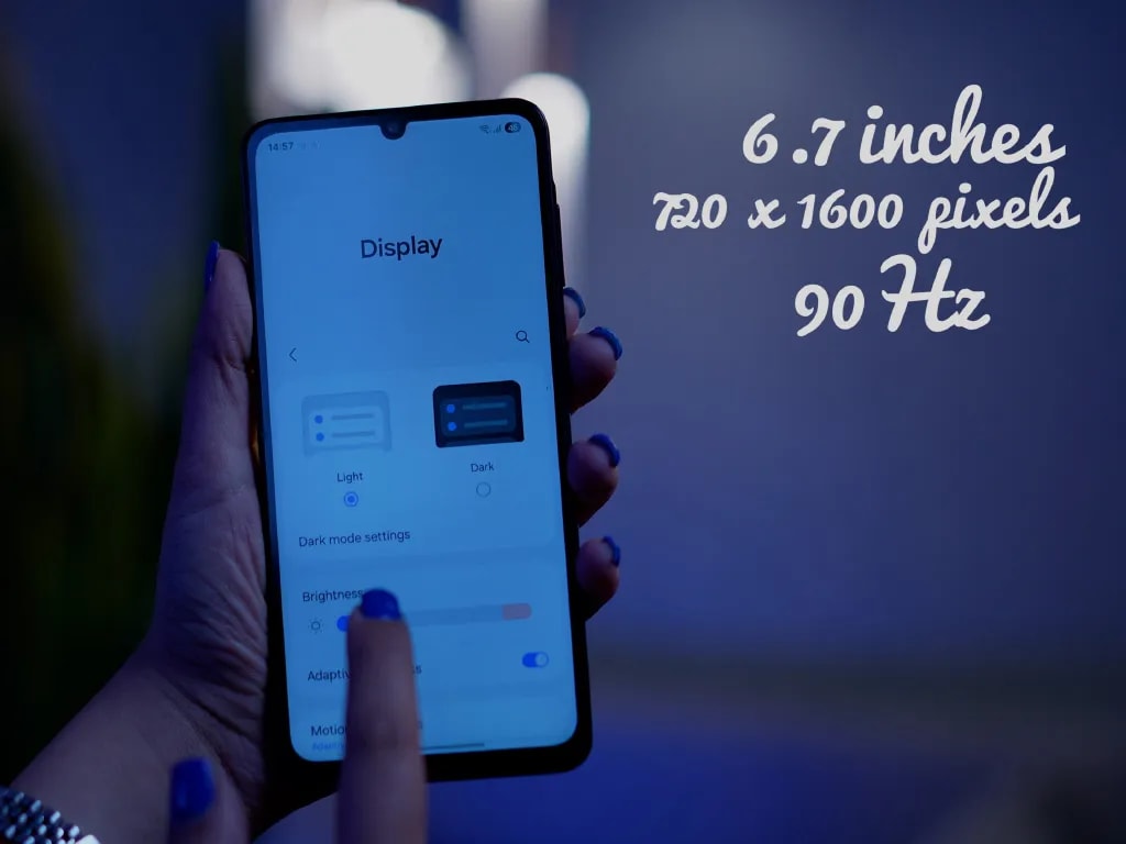 نمایشگر گوشی A07