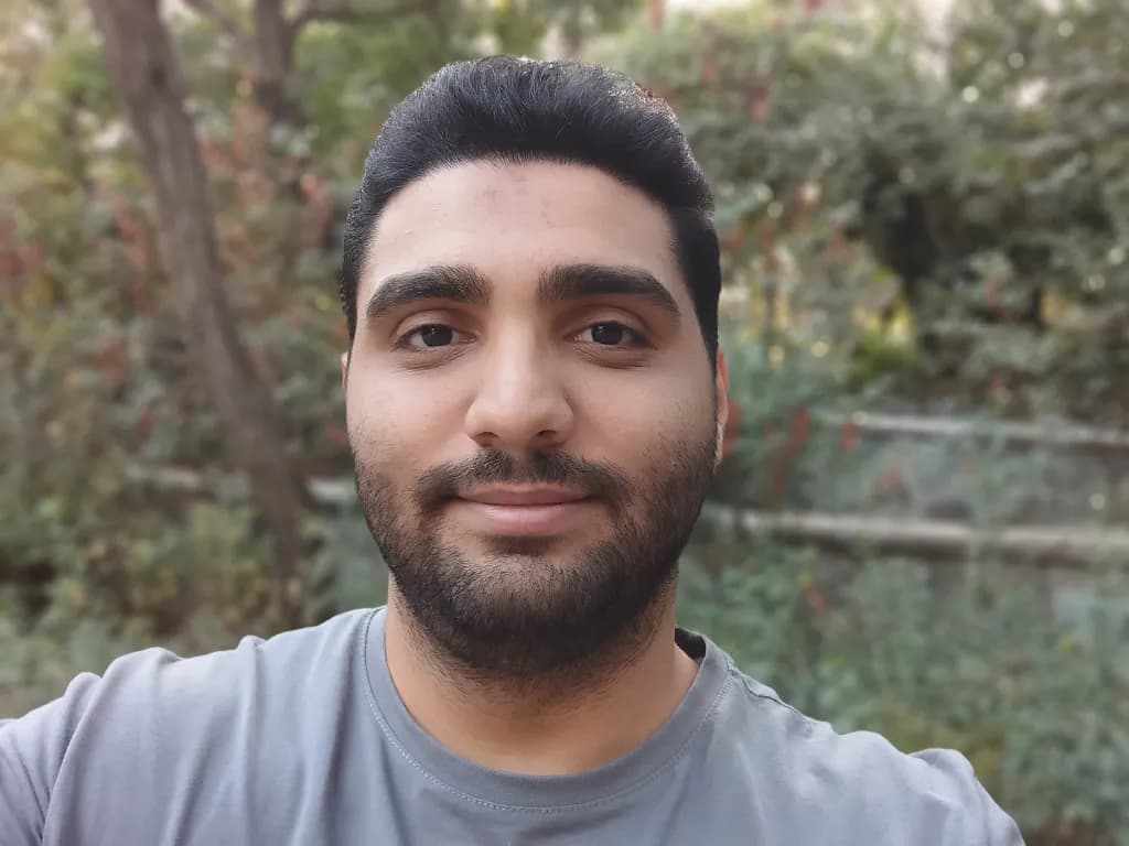 عکس گرفته شده با دوربین سلفی با Galaxy A07