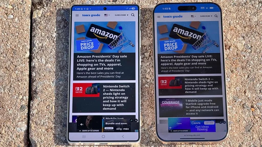 Galaxy S25 Ultra vs iPhone 16 Pro Max
