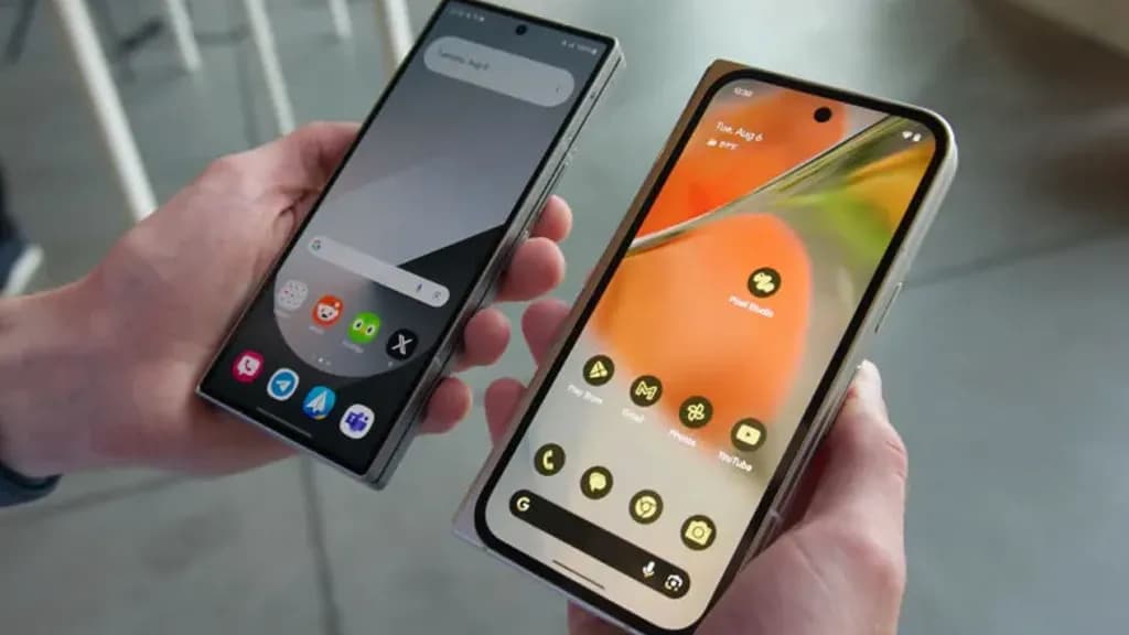 Galaxy Z Fold 6 and Pixel 9 Pro Fold