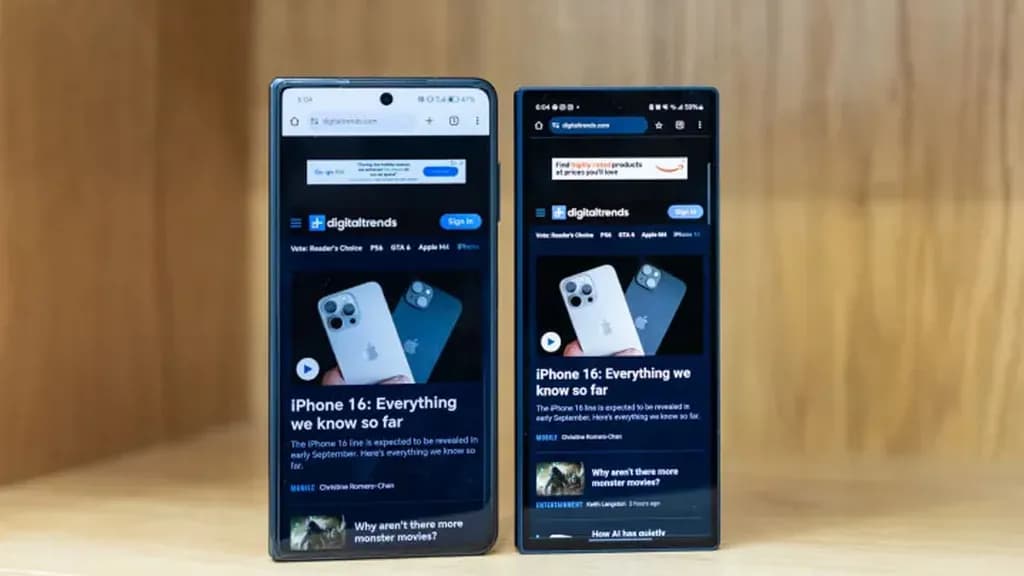 Galaxy Z Fold 6 and Honor Magic V3