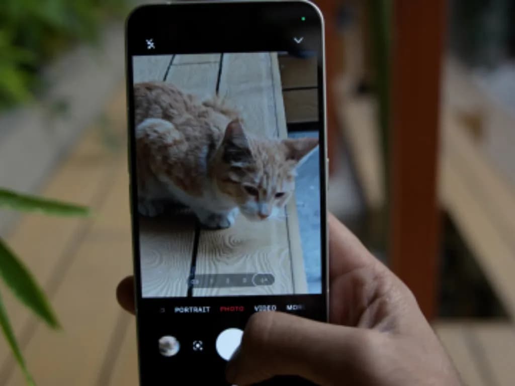 عکاسی با گوشی ناتینگ فون ۳