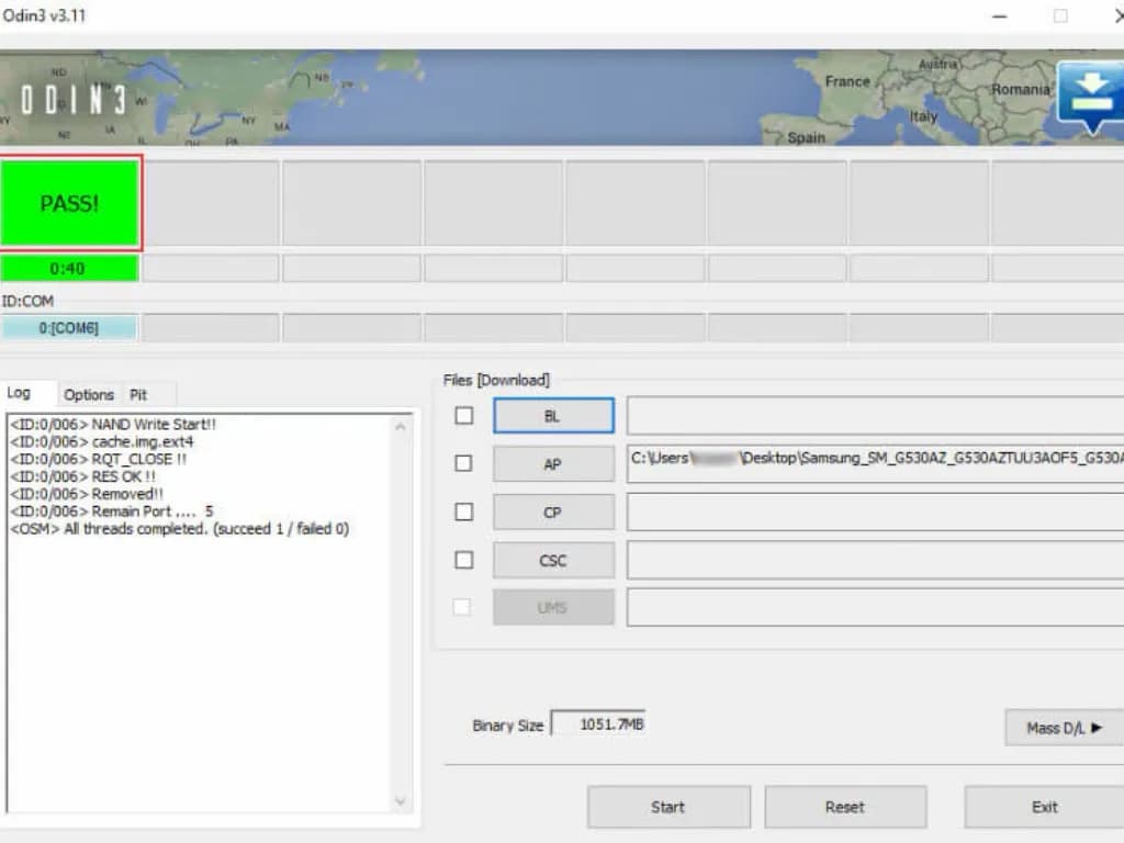 برنامه اودین سامسونگ