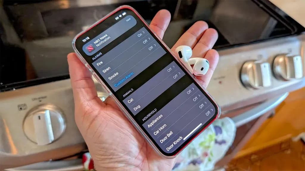 Sound Recognitio AirPods 4