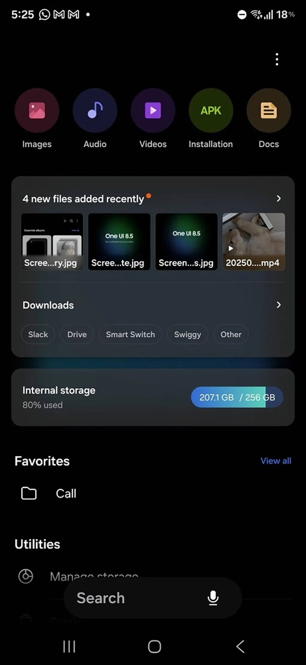 اپلیکیشن my files