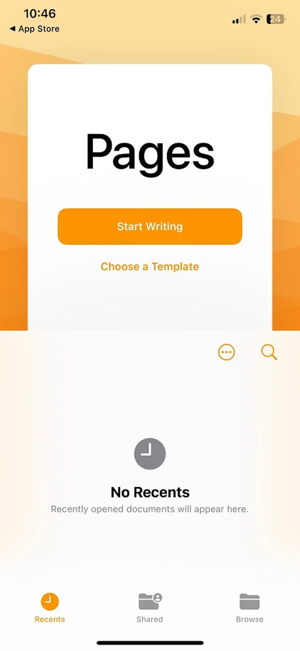 اپلیکیشن pages