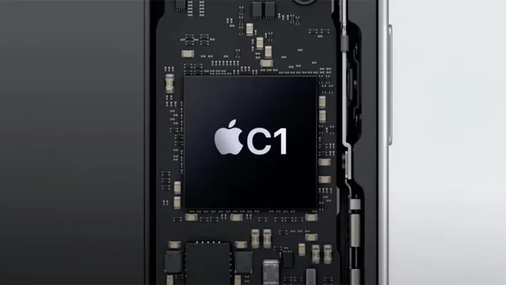 Apple C1 modem chip