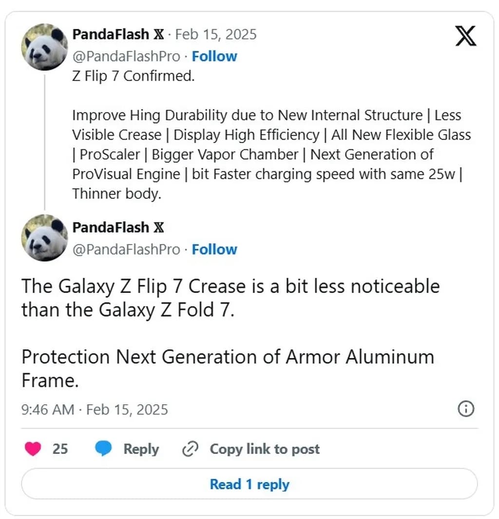 بهبودهای گلکسی زد فلیپ ۷