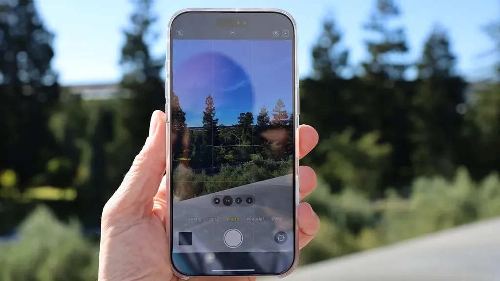 برنامه دوربین آیفون ۱۶ پرو