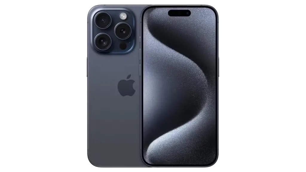 آبی تیتانیومی آیفون ۱۵ پرو