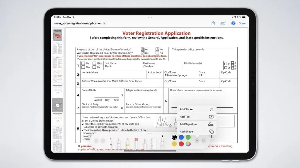 filling a pdf form by iphone or ipad  .jpg
