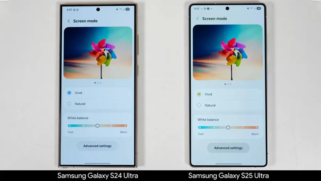 galaxy s25 ultra and galaxy s24 ultra