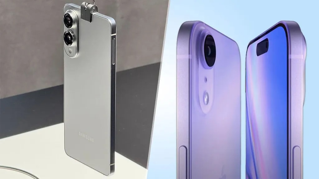 iPhone 17 Air and Galaxy S25 Edge