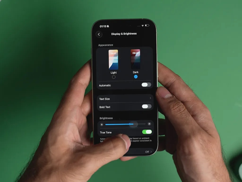 حالت AOD روی ایفون 17