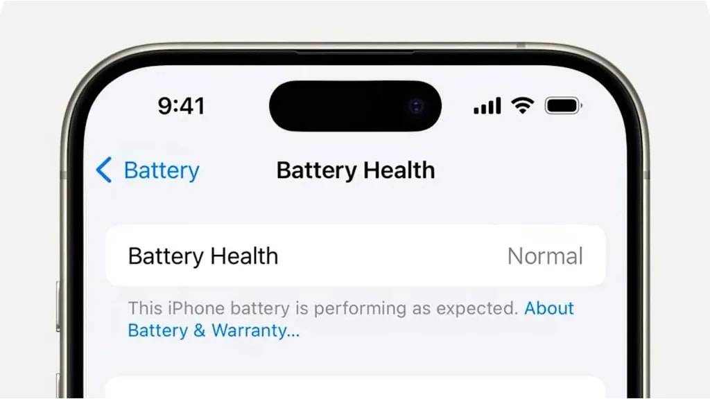 iphone battery health