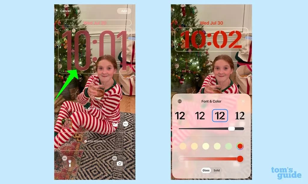 سفارشیسازی فونت و رنگ