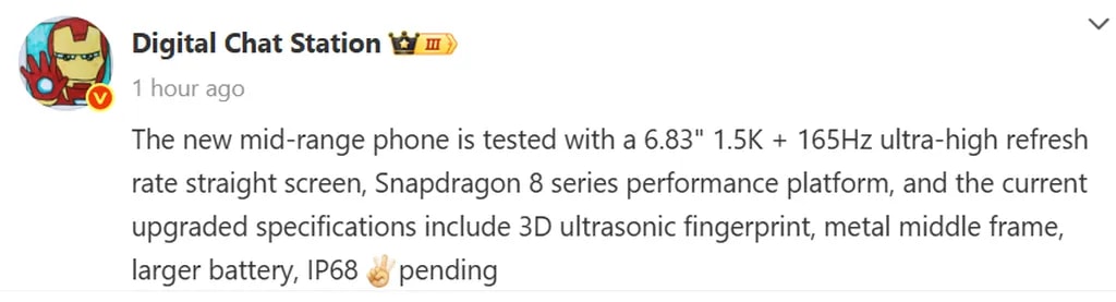 مشخصات فنی سری وان پلاس ایس ۶