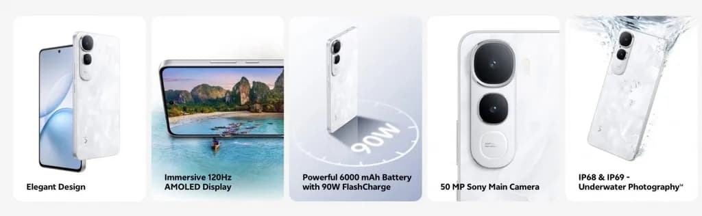 مشخصات فنی ویوو Y400 5G