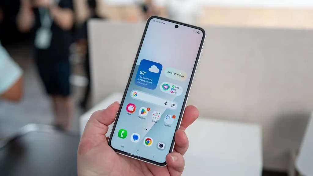 نمایشگر داخلی گلکسی زد فلیپ ۷ اف ای