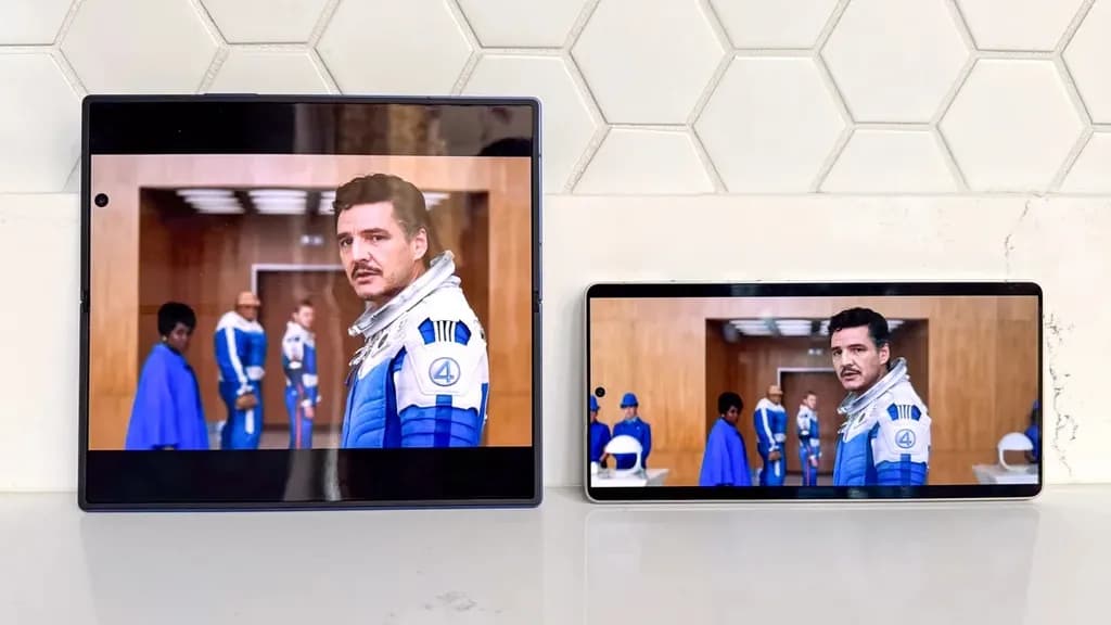 نمایشگر گلکسی زد فولد ۷ و گلکسی اس ۲۵ اولترا