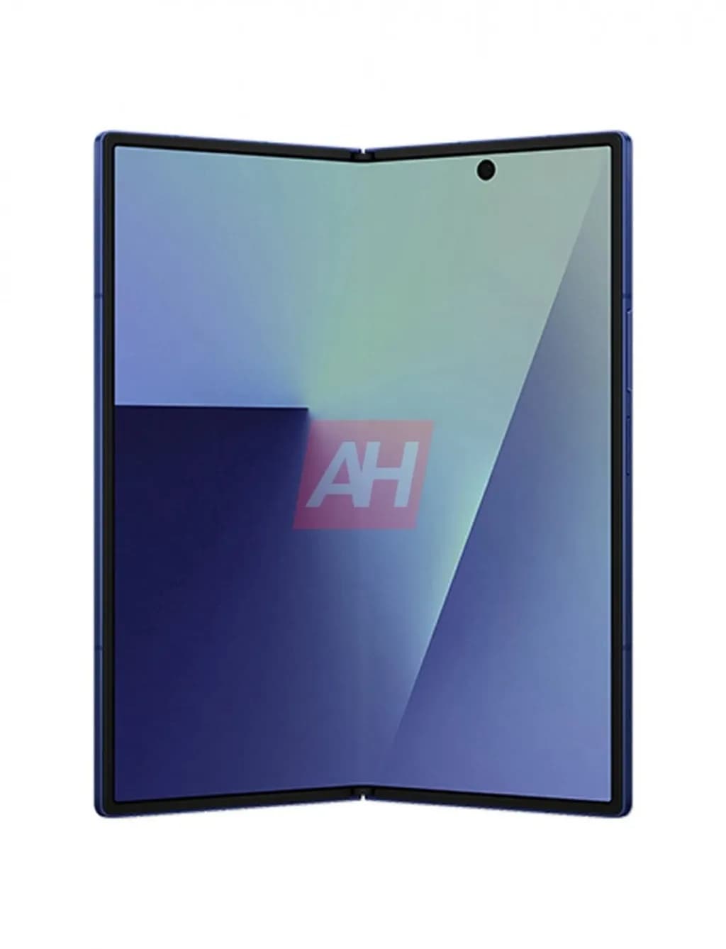 نمایشگر نسخه آبی گلکسی زد فولدد ۷