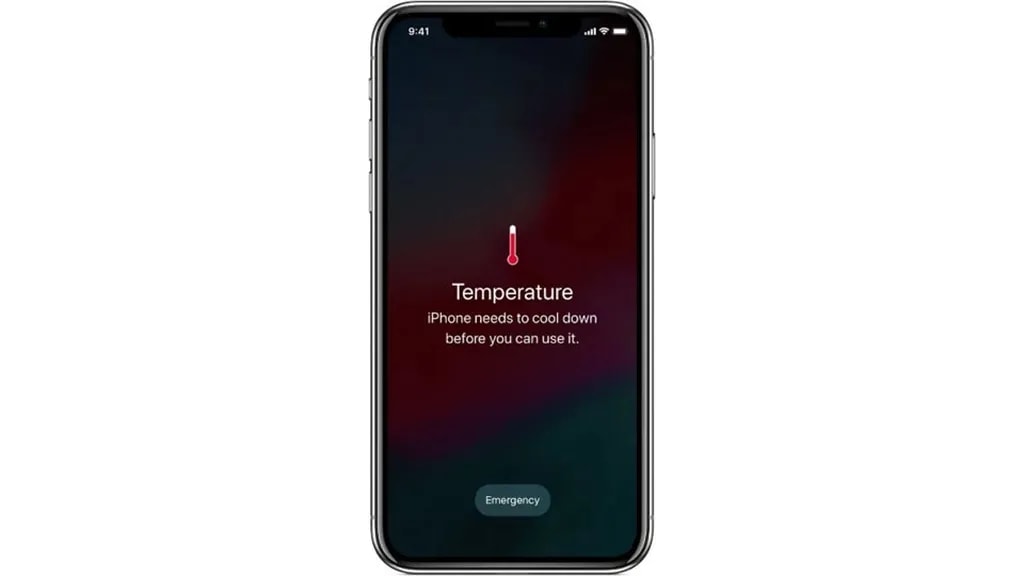 overheating smartphone