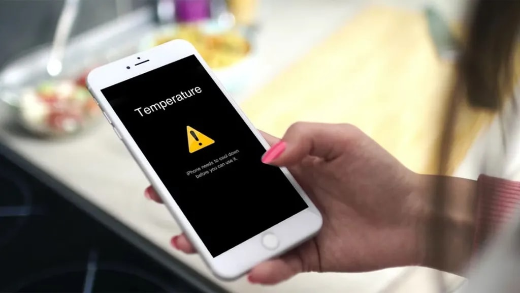 overheating smartphone