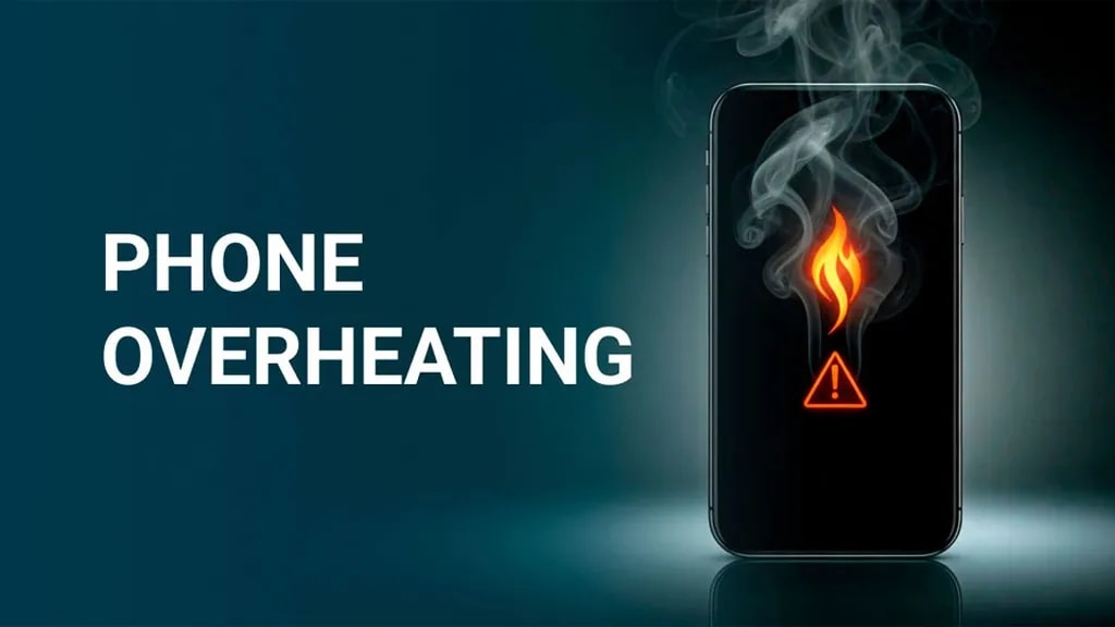 overheating smartphone